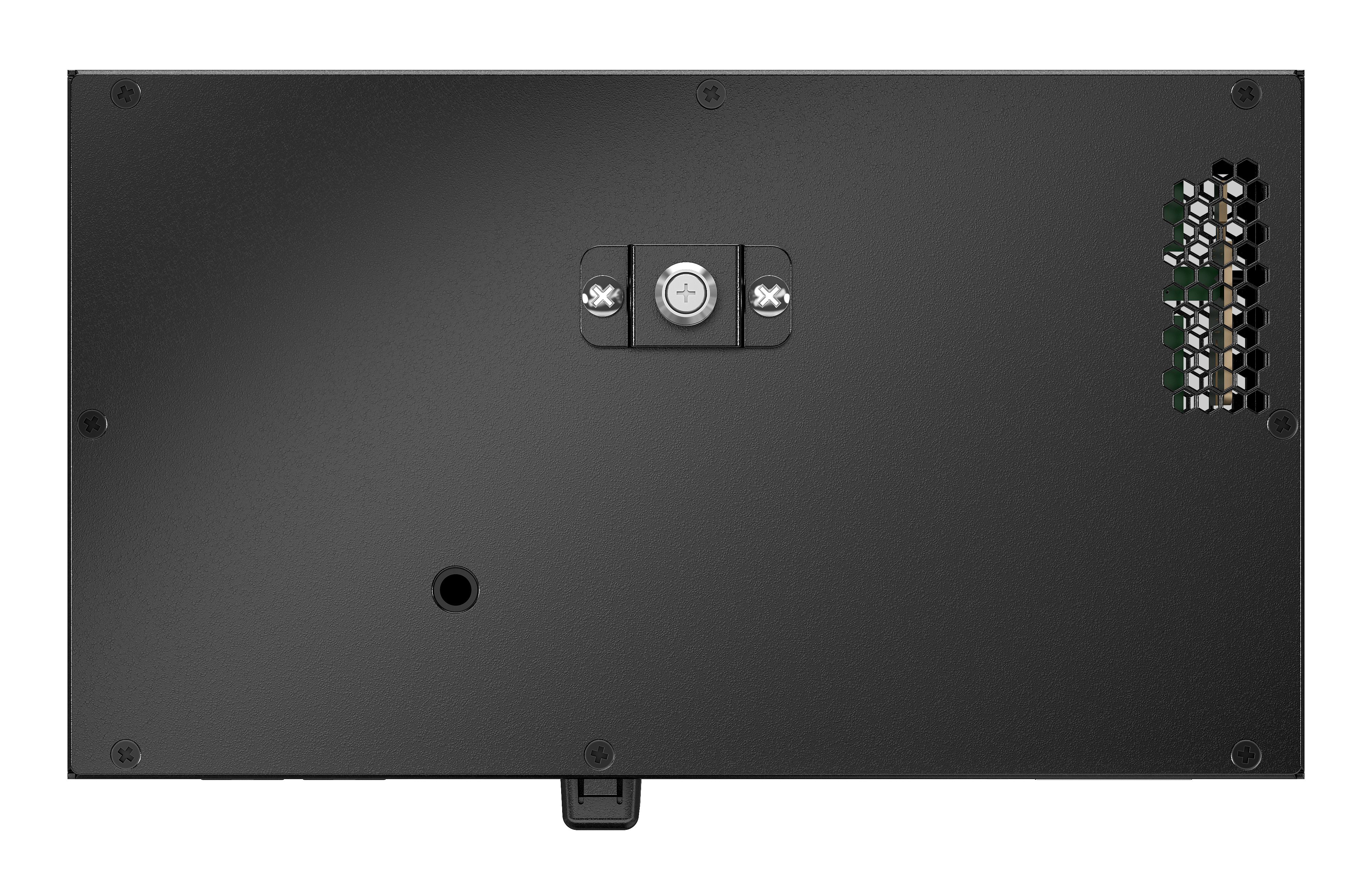 Achterkant van de APC NetBotz Room Monitor 755 met ventilatie