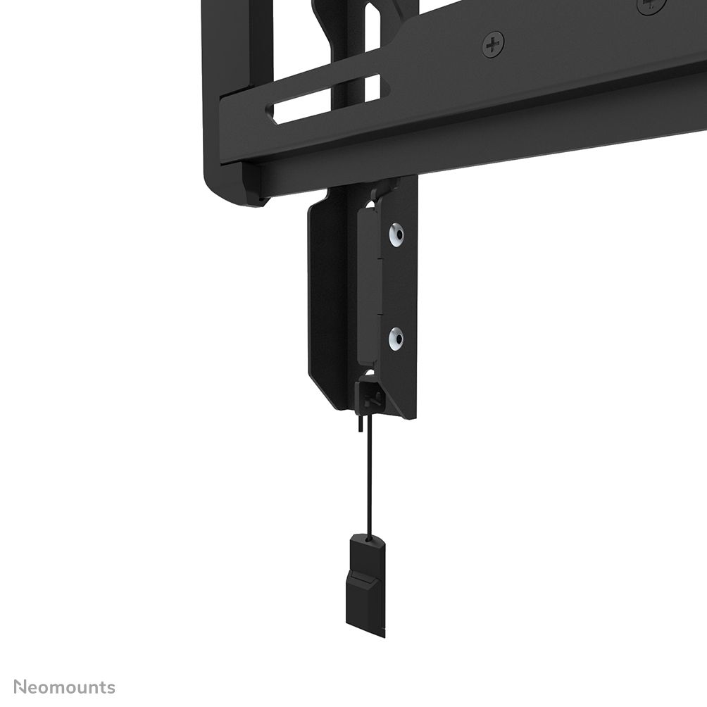 Bevestigingsmechanisme van de Neomounts WL30-550BL12 muurbeugel voor displays van 24'' tot 65''