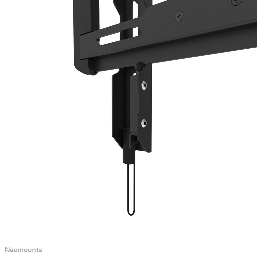 Bevestigingsmechanisme van de Neomounts WL30-550BL12 muurbeugel voor displays van 24'' tot 65''