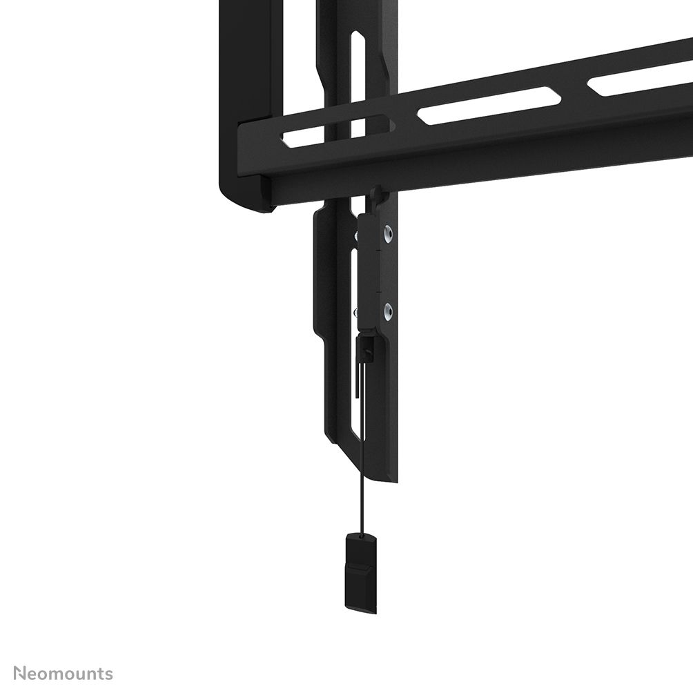 Bevestigingsmechanisme van de Neomounts WL30-550BL18 muurbeugel voor displays van 43'' tot 86''