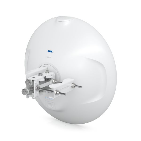 Schuin onder van het Ubiquiti UISP Wave Long-Range PtMP 60 GHz access point