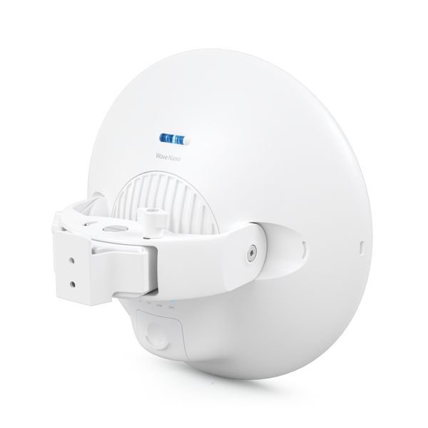 Het Ubiquiti UISP Wave Nano 60 GHz Point-to-Multipoint access point met 5 GHz back-up rechtsachter