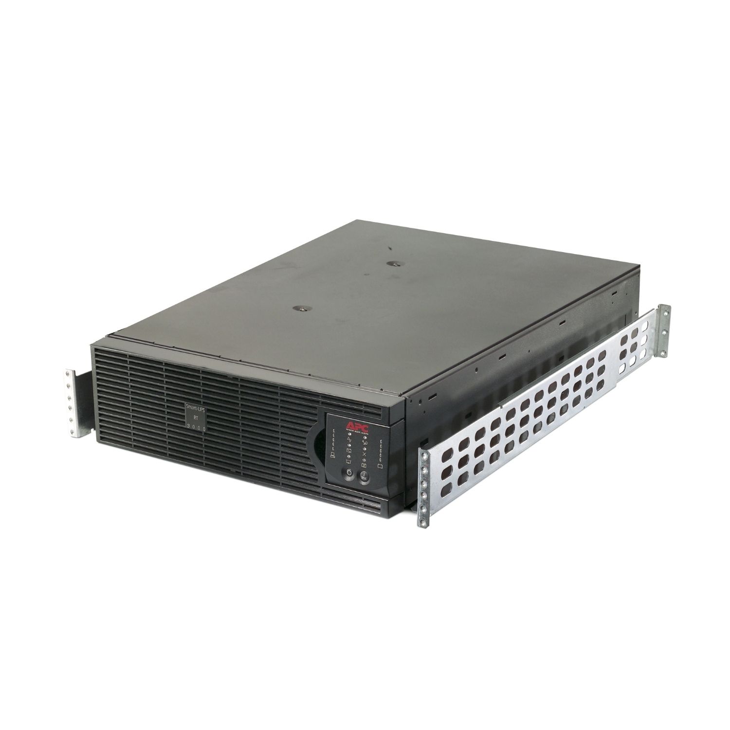 Voorkant en zijkant van de APC Smart-UPS RT 3000VA 230V Marine SURTD3000XLIM