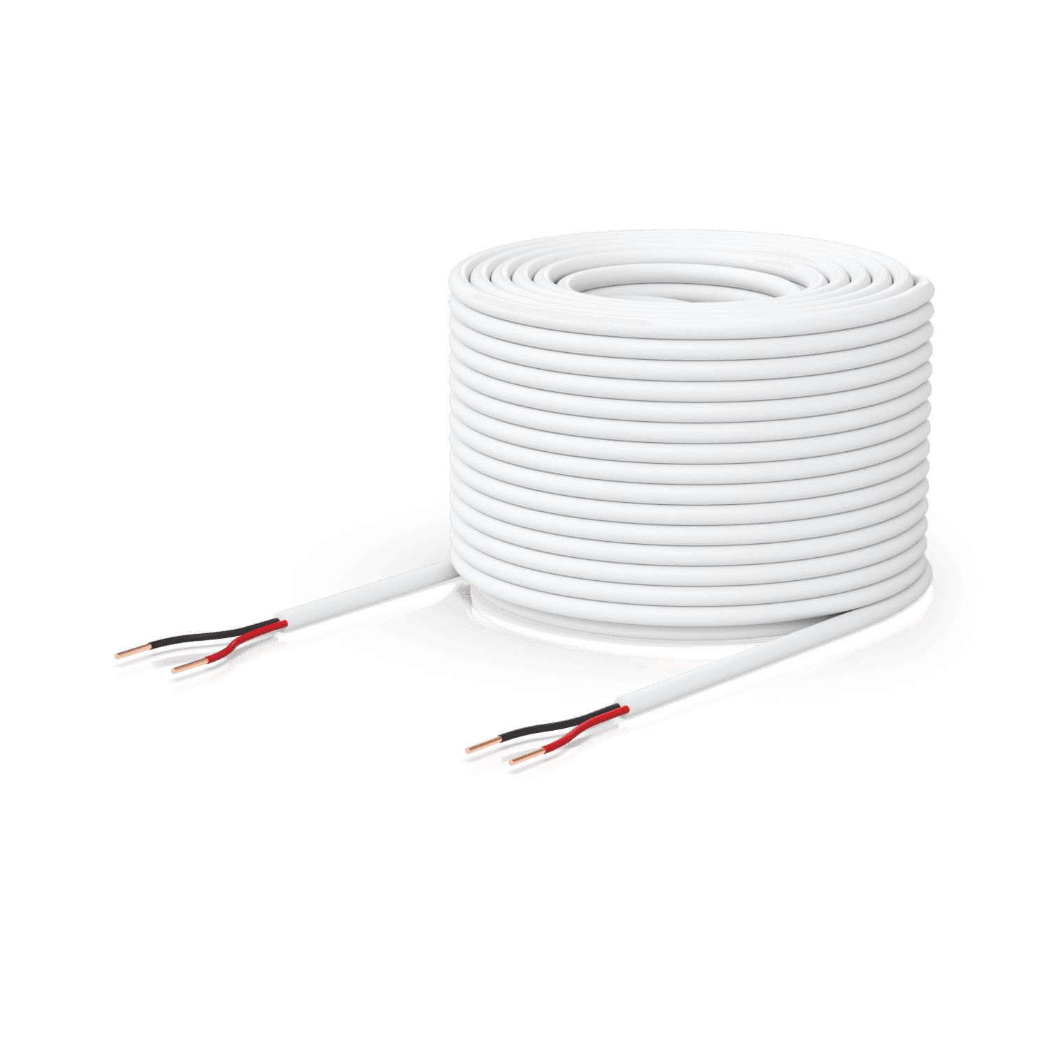De Ubiquiti UniFi Door Lock Relay Cable (UACC-Cable-DoorLockRelay-1P) van 152.4m op een spoel