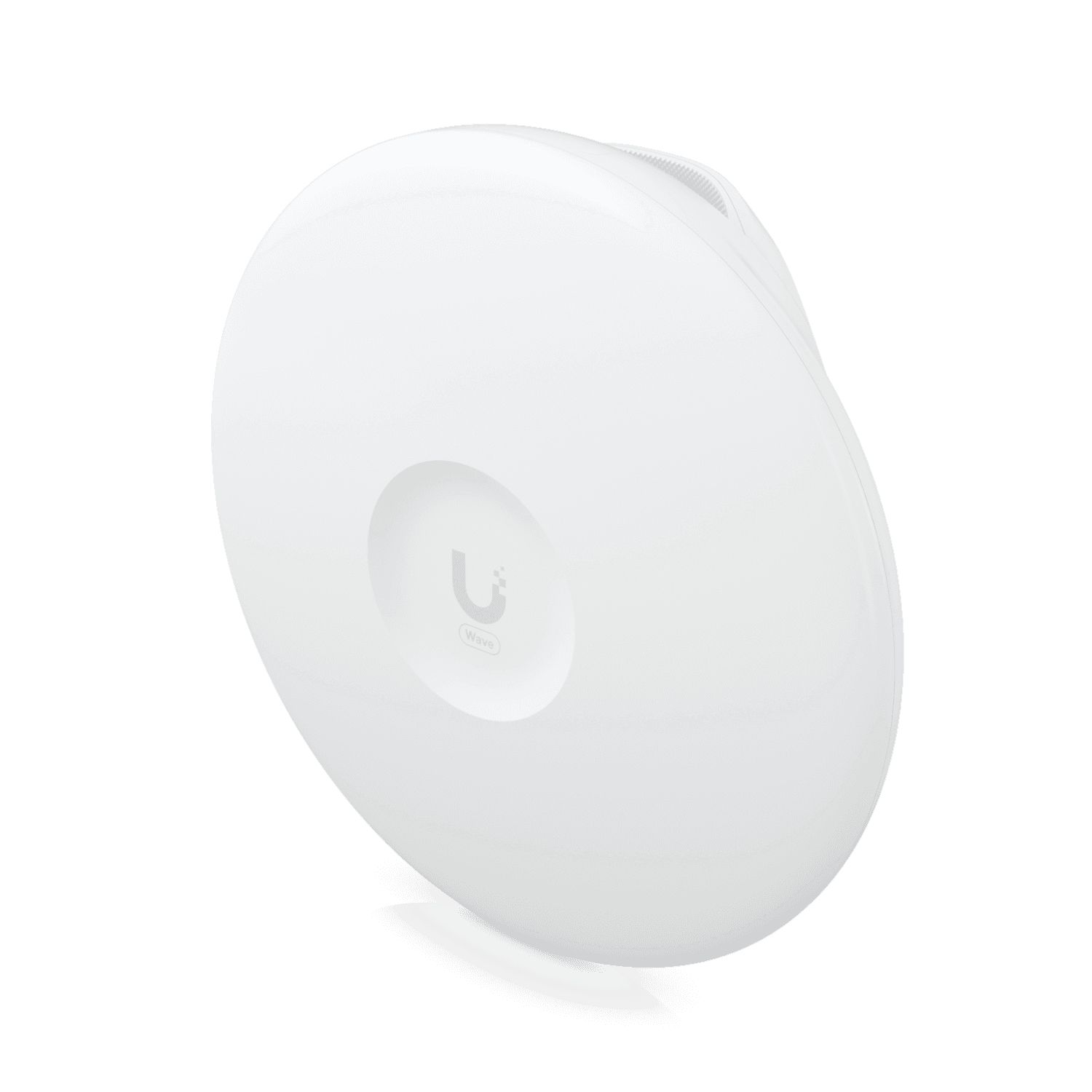 Het Ubiquiti UISP Wave Pro 60 GHz Point-to-Multipoint access point schuin van rechtsboven