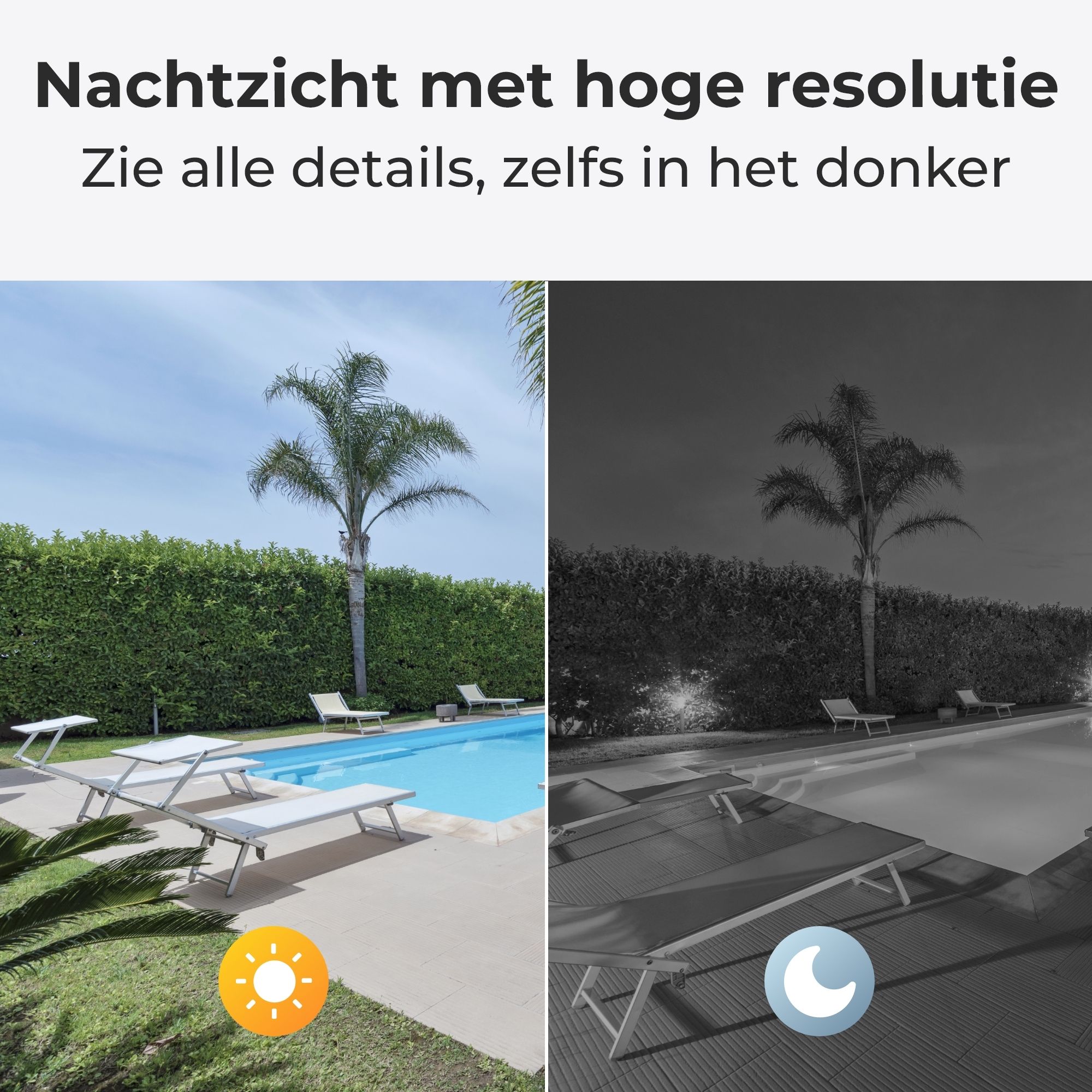 De Reolink Argus B320 heeft haarscherp nachtzicht