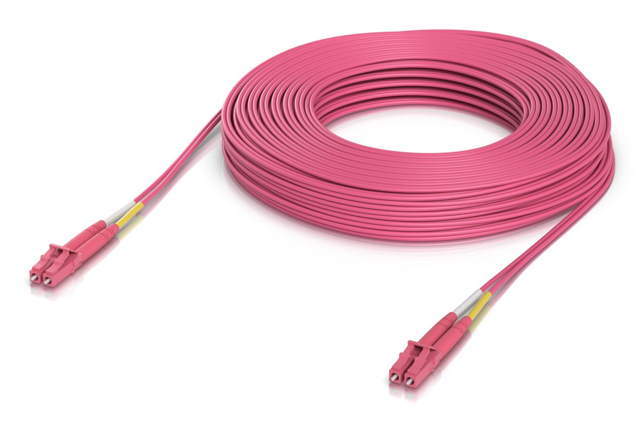 Ubiquiti OM4 Duplex LC UPC Fiber Patch Cable (UACC-OFC-M2-LULU-30M)