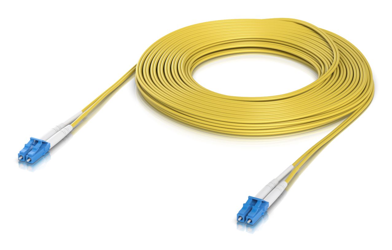 Ubiquiti UniFi OS2 Duplex LC UPC Fiber Patch Cable (UACC-OFC-S2-LULU-15M)