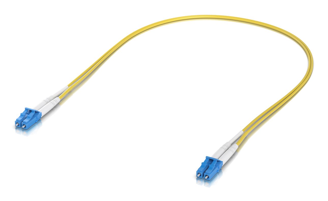 Ubiquiti UniFi OS2 Duplex LC UPC Fiber Patch Cable (UACC-OFC-S2-LULU-0.5M)