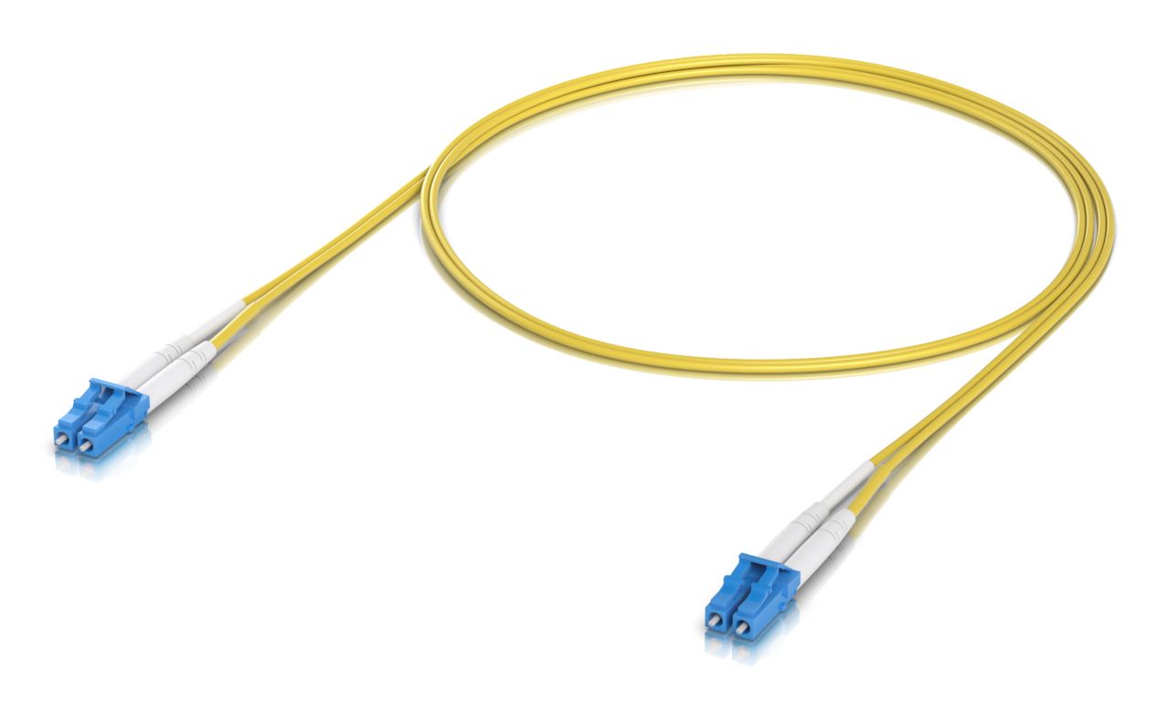 Ubiquiti UniFi OS2 Duplex LC UPC Fiber Patch Cable (UACC-OFC-S2-LULU-1M)