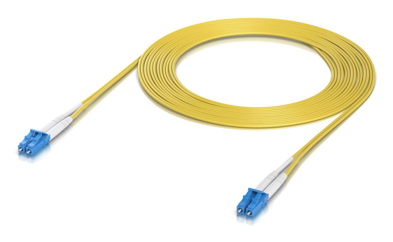 Ubiquiti UniFi OS2 Duplex LC UPC Fiber Patch Cables (UACC-OFC-S2-LULU-3M-50)