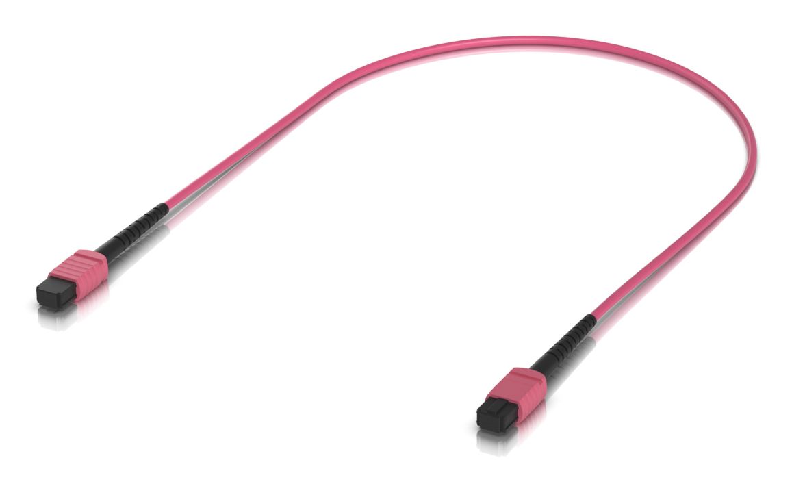 Ubiquiti UniFi OM4 MPO-12 UPC Fiber Patch Cable 0.5 meter (UACC-OFC-MA-MPMP-0.5M)