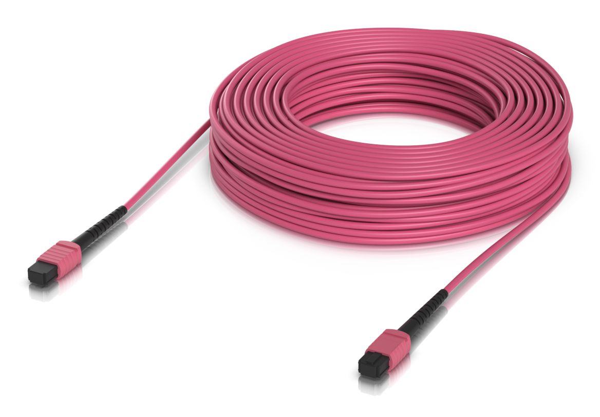 Ubiquiti UniFi OM4 MPO-12 UPC Fiber Patch Cable 30 meter (UACC-OFC-MA-MPMP-30M)