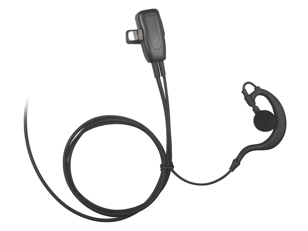 Incotech ECH1040-HS2 G-oortje met PTT-knop voor de Hytera S1 en S1 Pro portofoons