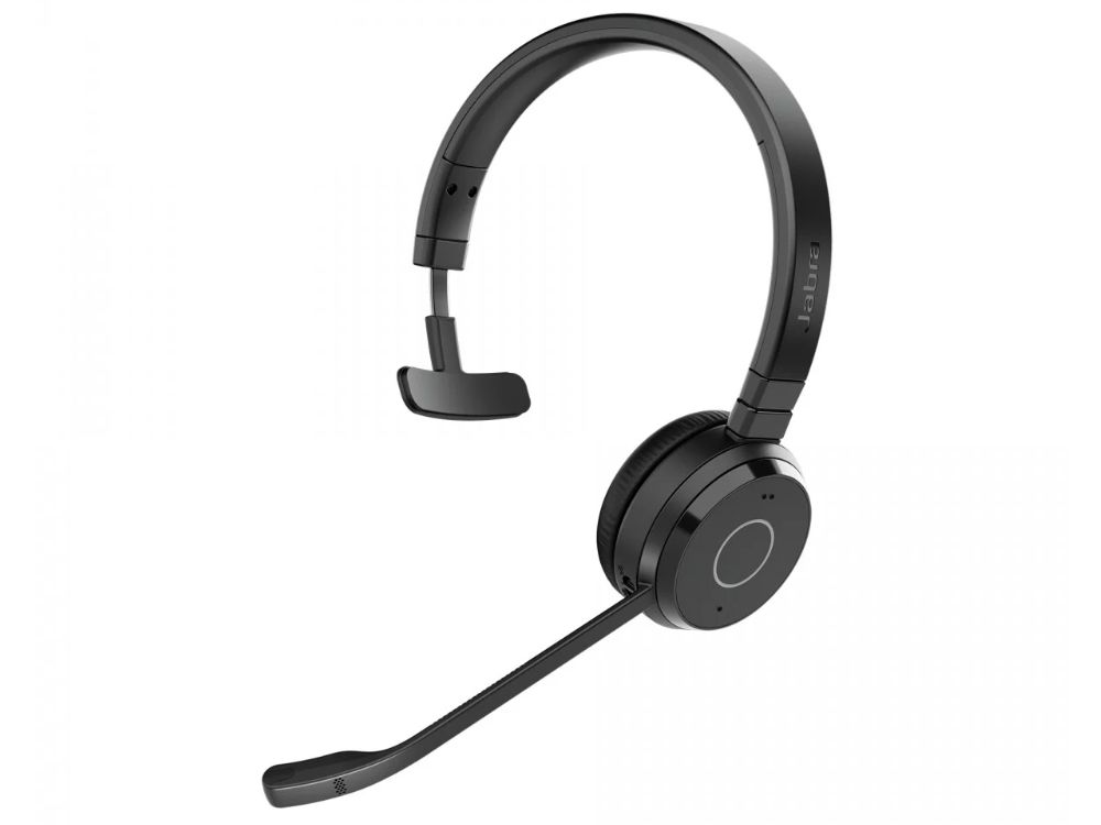 Jabra Evolve 65 TE MS Mono zijkant