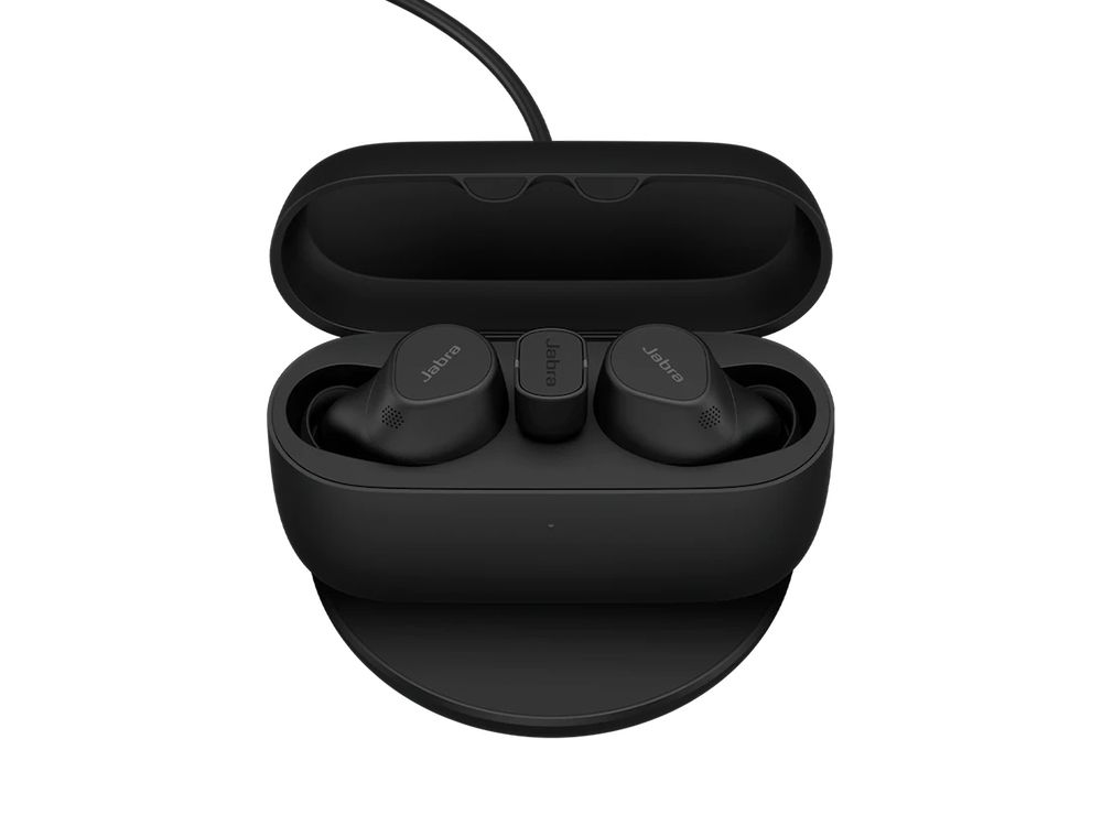 Jabra Evolve2 Buds serie draadloze Bluetooth earbuds met optioneel met laadstation