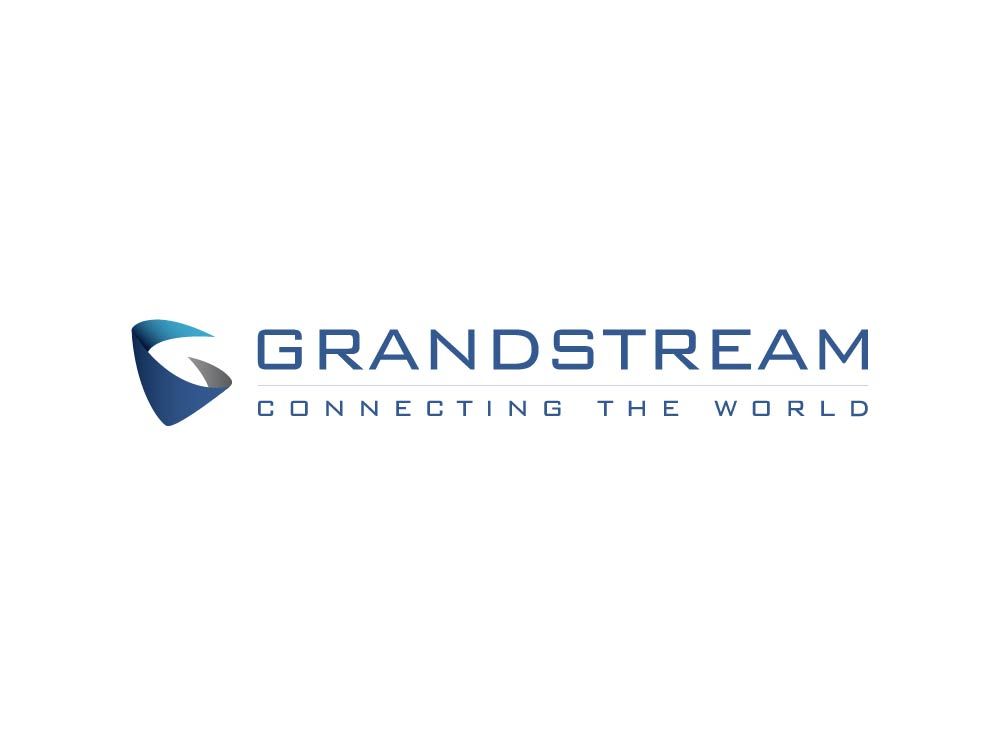 Grandstream logo met slogan connecting the world