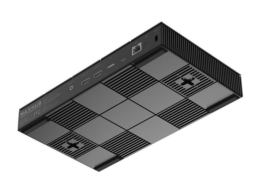MAXHUB WB05 screen sharing box onderzijde aansluitingen
