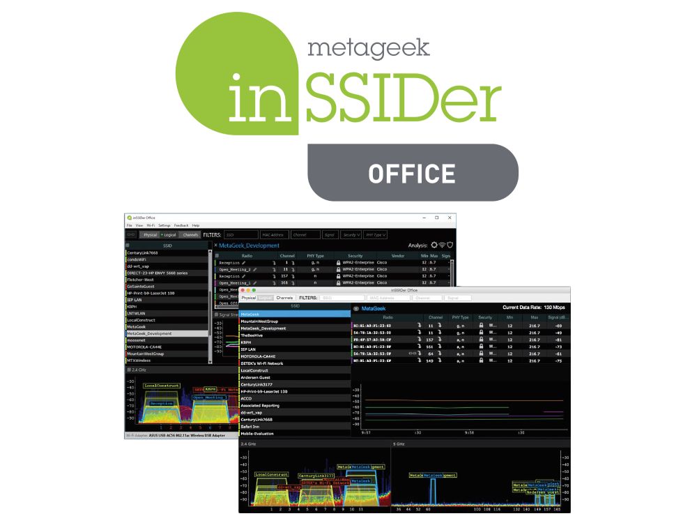 MetaGeek inSSIDer Office