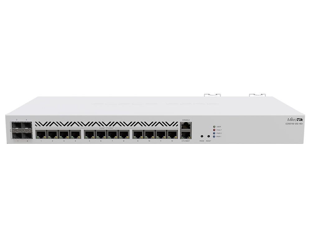 MikroTik CCR2116-12G-4S+ | 16-core 10G router