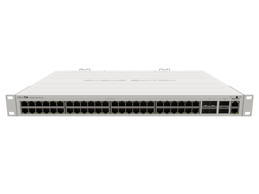 MikroTik CRS354-48G-4S+2Q+RM | 48x Gigabit switch