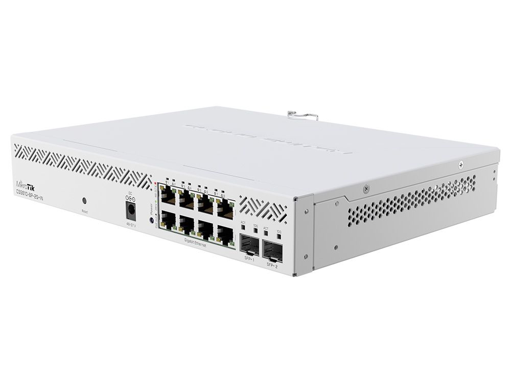 MikroTik CSS610-8P-2S+IN | 10G + 8x PoE-out | Bestel nu