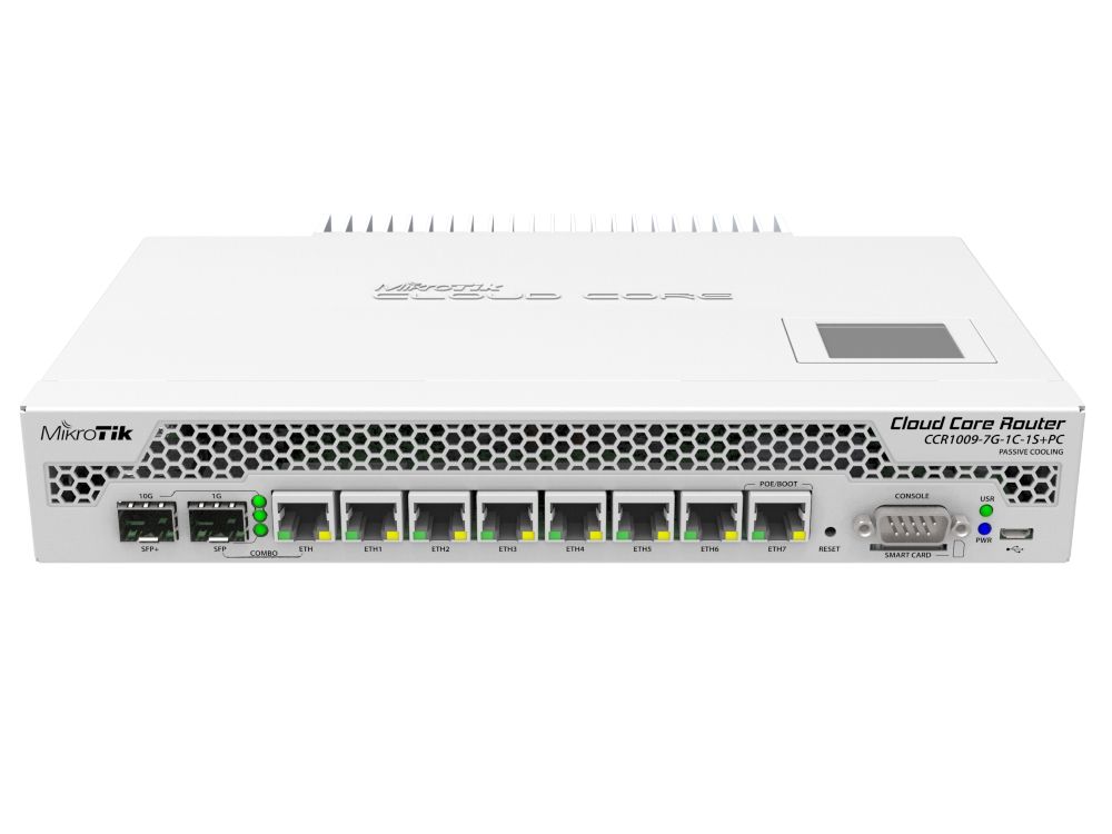 MikroTik CCR1009-7G-1C-1S+PC