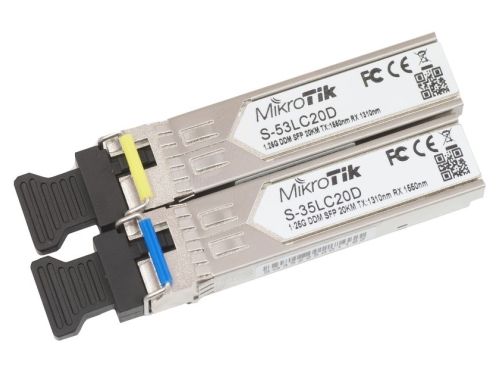 MikroTik Pair of SFP LC module