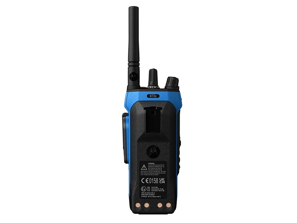 Motorola R7Ex ATEX | UHF | Met display en lader
