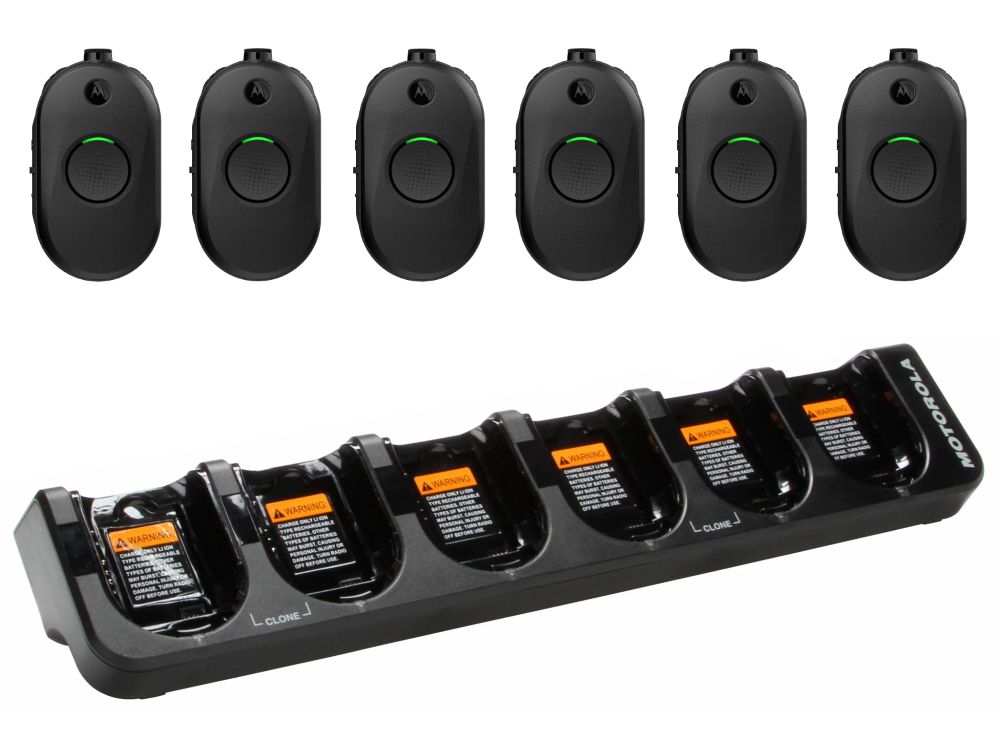 Motorola CLP446e Bundel + Groepslader