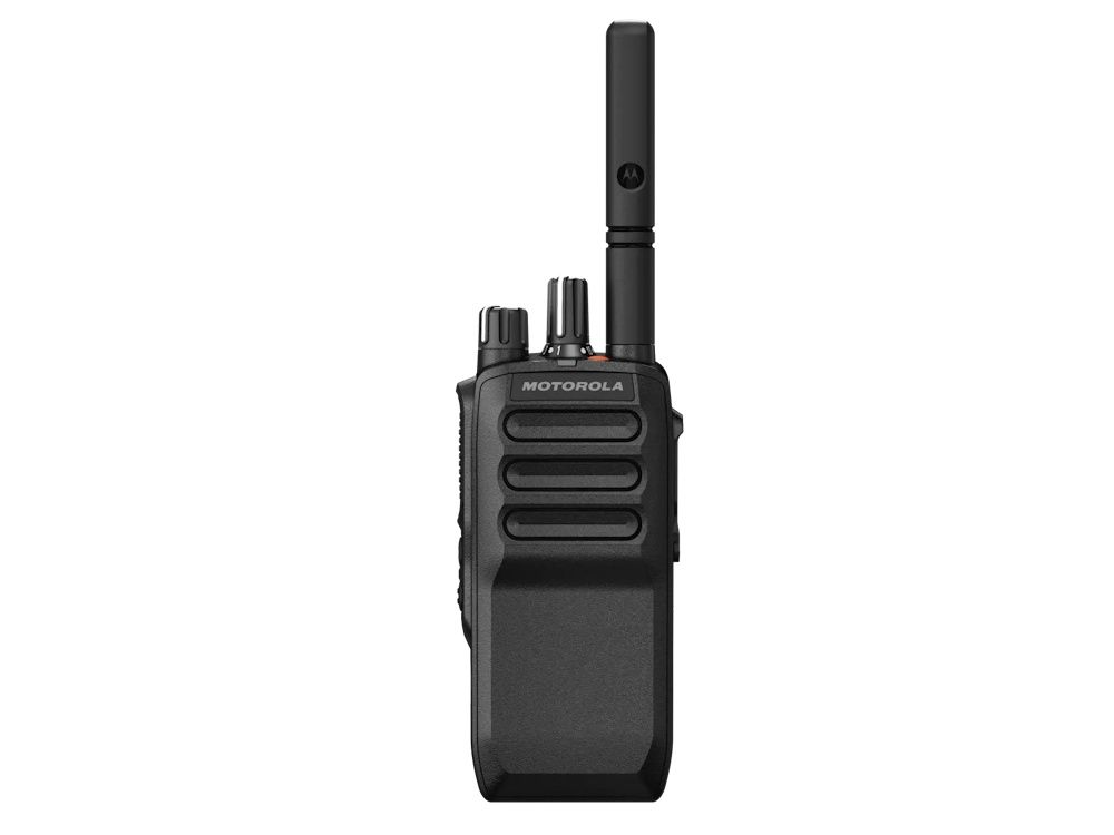 Voorkant van de Motorola MOTOTRBO R5 NKP VHF portofoon