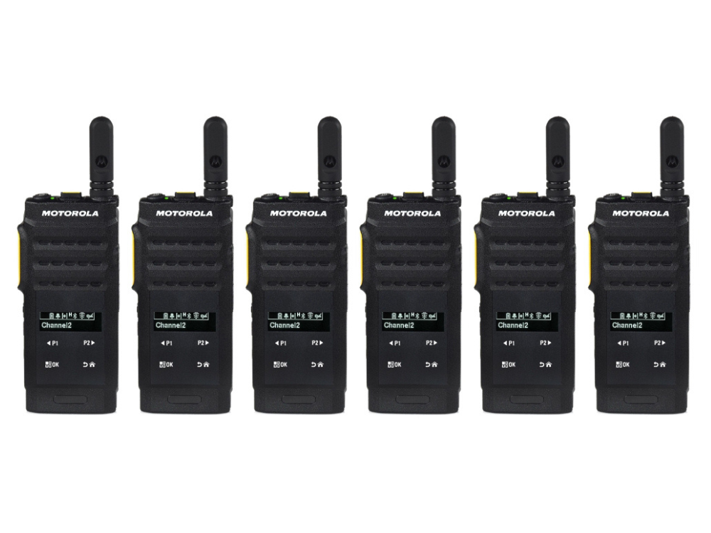 Motorola SL2600 UHF 6-pack portofoons