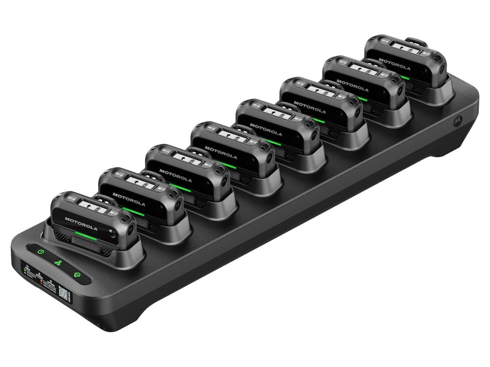 Motorola V200 groepslader voor 8 stuks bodycams