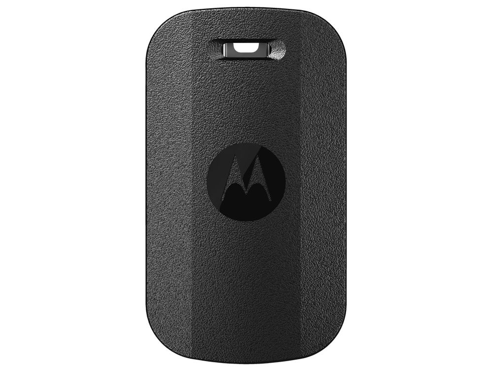 Voorkant van de Motorola Low Profile Swivel Clip PMLN8121 die een bevestigingsclip is voor jouw Motorola V200 bodycam