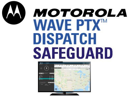 Motorola WAVE PTX SafeGuard Dispatch Licentie