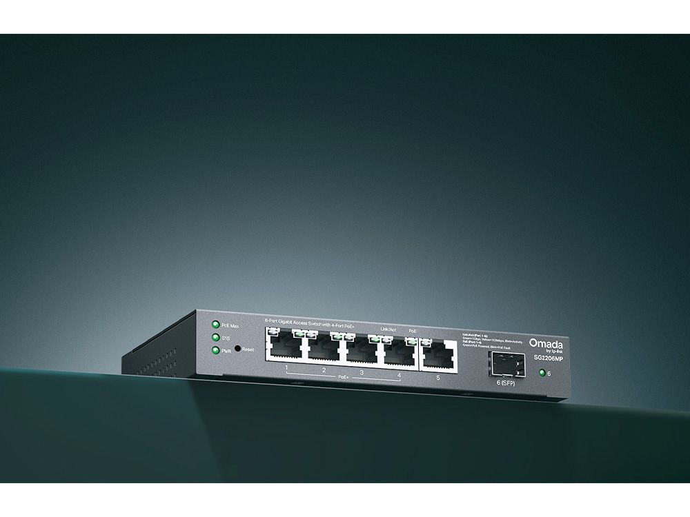 Omada by TP-Link SG2206MP situatiefoto