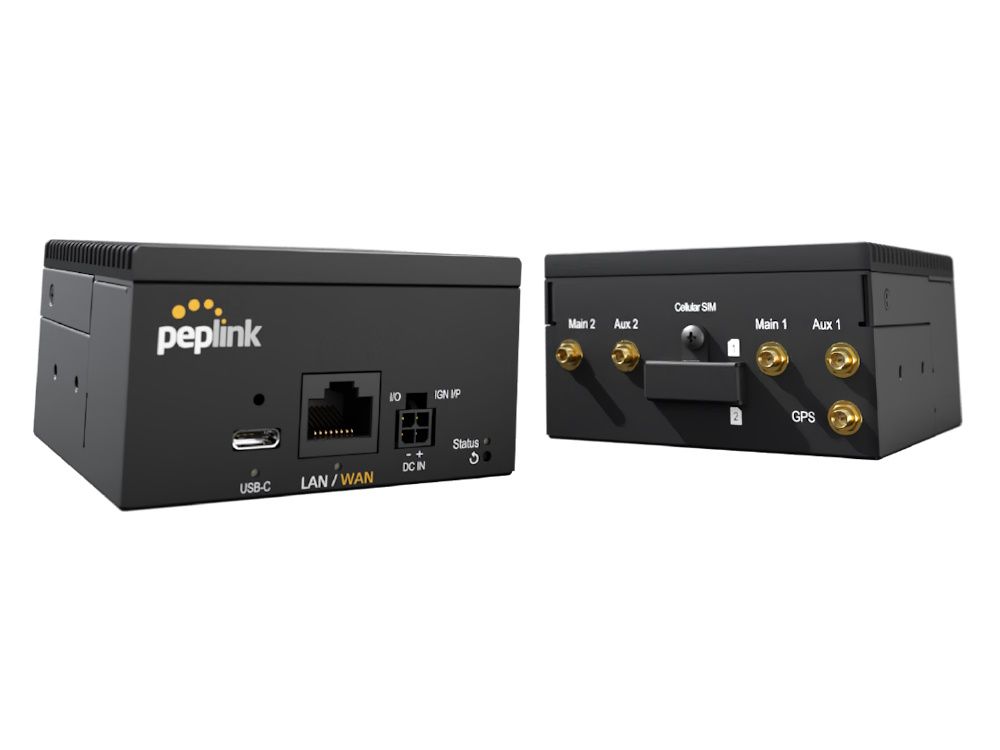 Peplink MAX BR2 Micro 4G+ dual modem Cat7 router