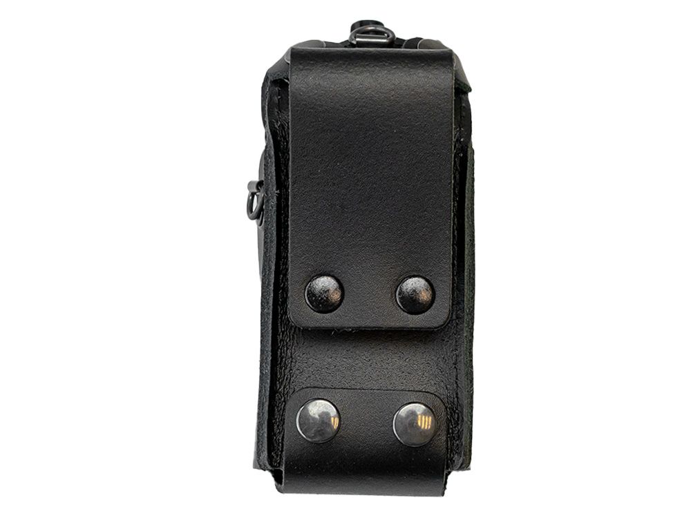 Portacc Lederen Draagtas voor Motorola DP2400E Portofoon