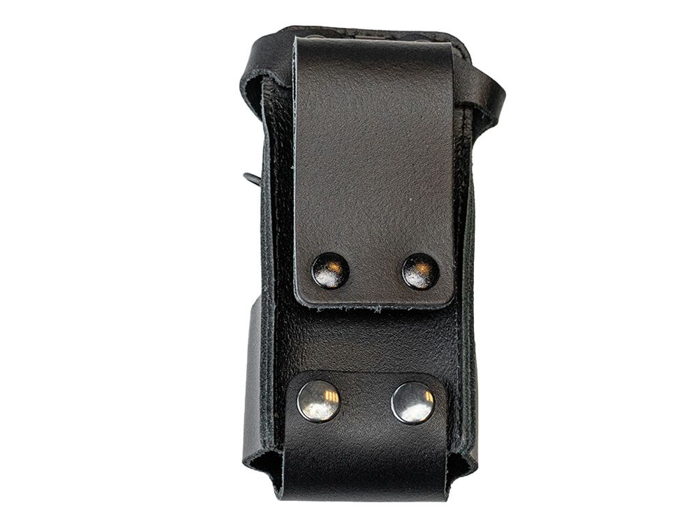 Portacc Lederen Draagtas voor Motorola DP2600E Portofoon