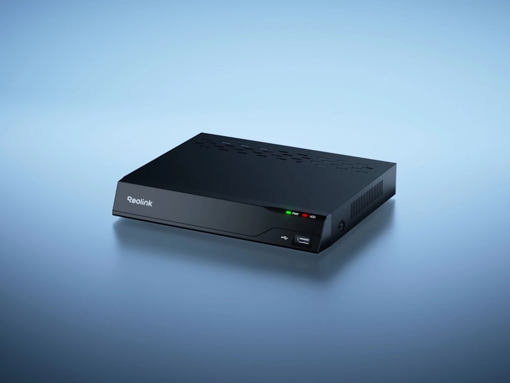 Sfeerfoto van de Reolink Pro RP-PN8-NHD 12-kanaals PoE NVR voor 24/7 opnames