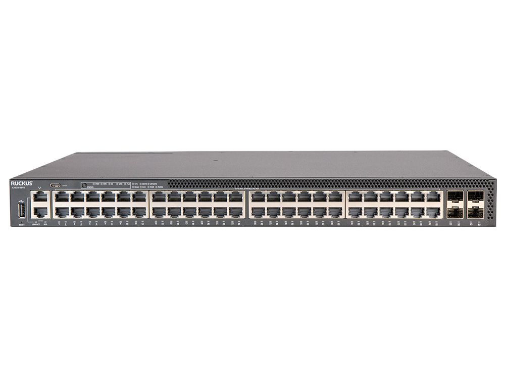 Ruckus ICX8200-48PF2-E | 48-poorts PoE+ switch | 25G uplinks