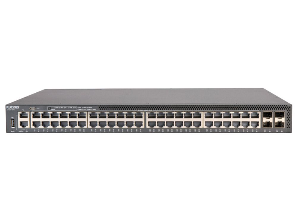 Ruckus ICX8200-48PF2-E2 | 48x PoE+ switch | Hot-swappable & 25G uplinks