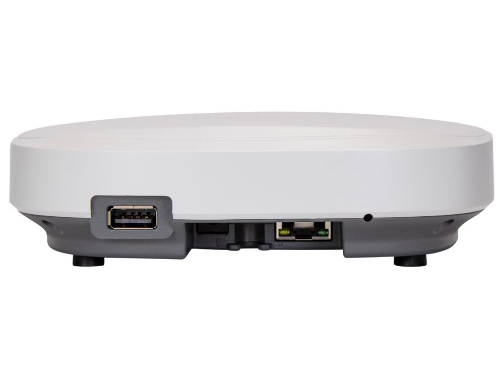 Ethernet LAN-poort en USB-poort op het Ruckus R370 Unleashed WiFi 7 indoor access point