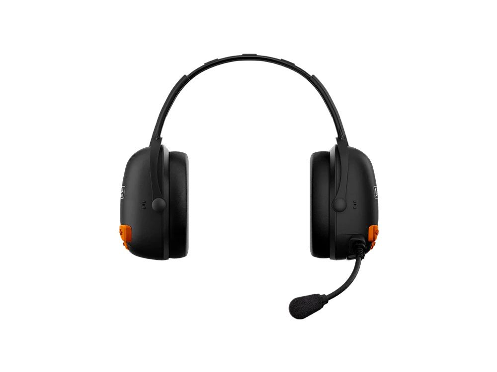 Voorkant van de Sena NAUTITALK N2R Mesh Intercom headset met gehoorbescherming en boommicrofoon