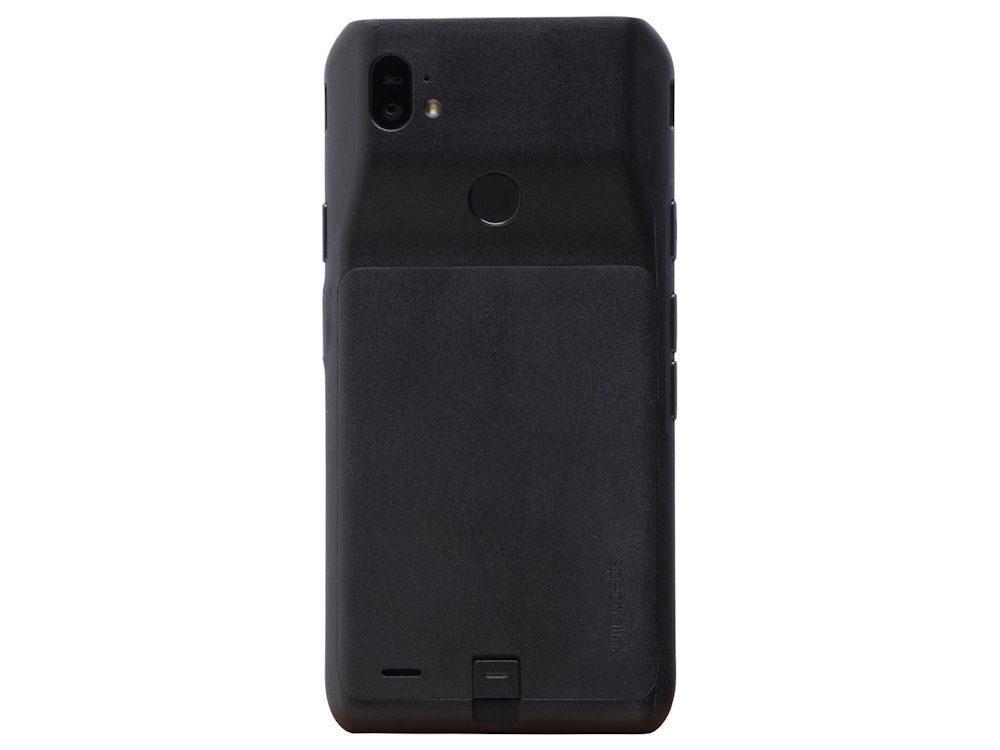 Achterkant van de Spectralink Versity 9540 enterprise grade WiFi smartphone