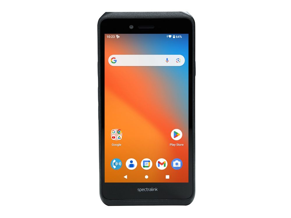 Scherm van de Spectralink Versity 9740 enterprise grade WiFi smartphone
