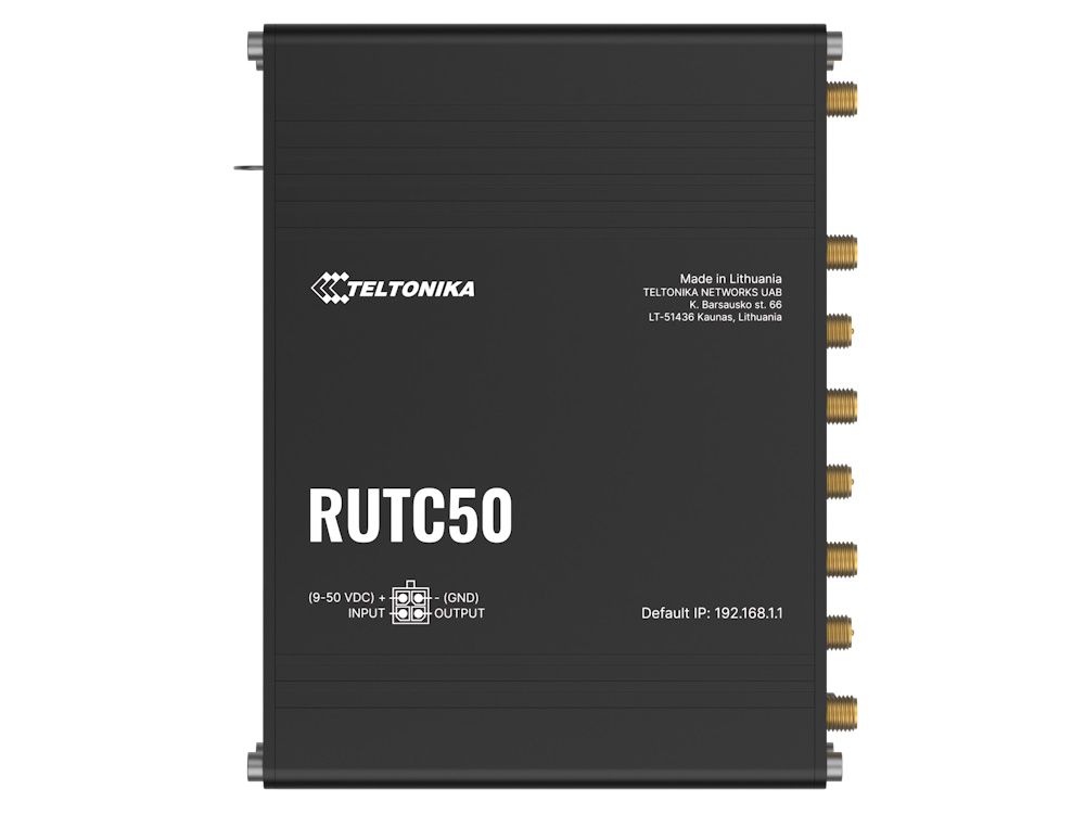 Teltonika RUTC50 5G VPN router met WiFi 6