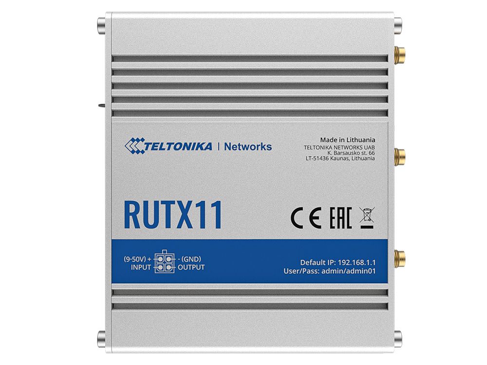 Teltonika RUTX11 4G LTE router