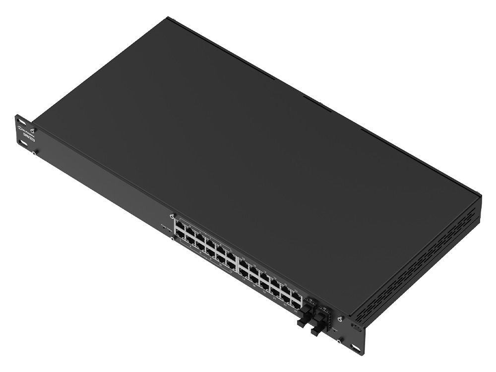 Teltonika SWM280 managed switch bovenzijde