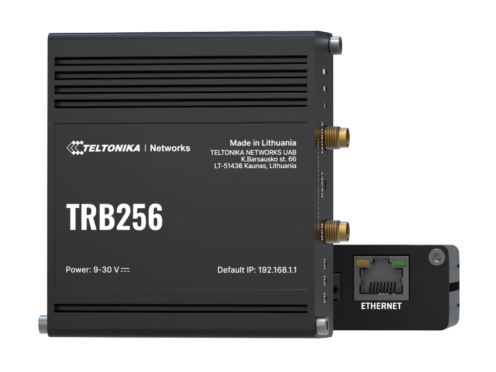 Teltonika TRB256 iot gateway voorkant